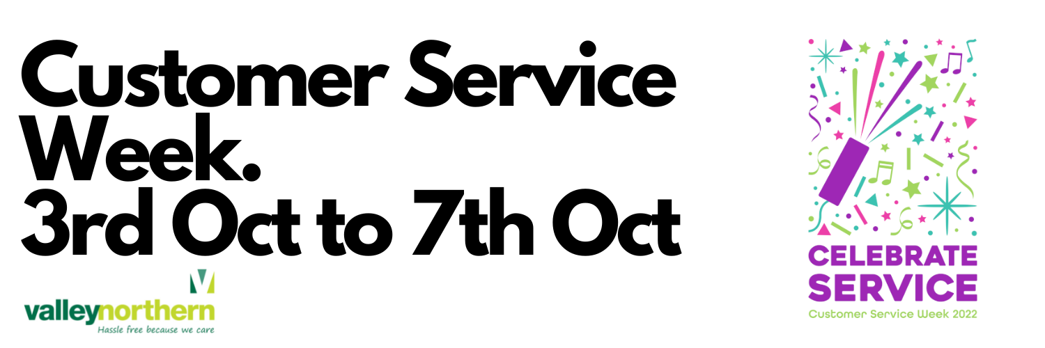 Customer Service Week - 3rd to 7th October 2022